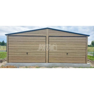 Garaż blaszany 6x5,8m - 2x brama uchylna Drew... - Altany, domki, namioty - Słupsk - zdjęcie 4