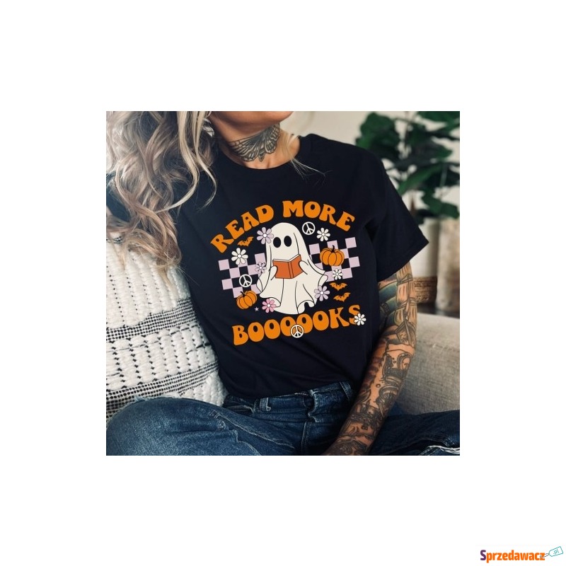 Damska koszulka na Halloween - Bluzki i koszule damskie - Łódź