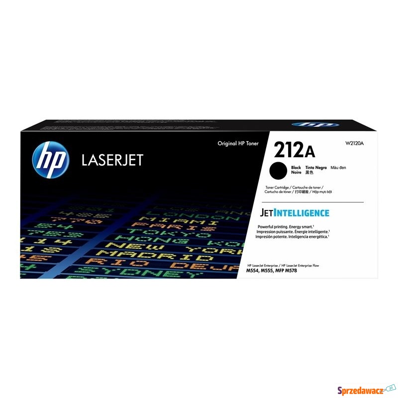 Oryginalny toner HP 212A czarny (W2120A) - Tusze, tonery - Poznań