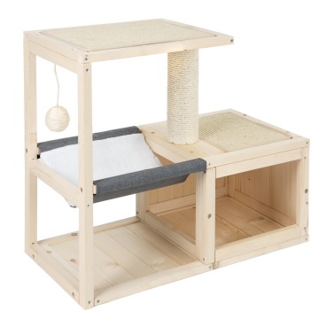 Modern Living domek dla kota Bora Bora - Dł. x szer. x wys.: 70 x 35 x 60 cm