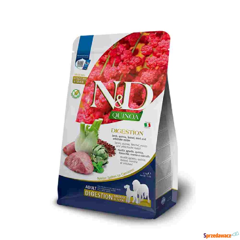 Farmina N&D Quinoa Adult Digestion, jagnięcina... - Karmy dla psów - Mysłowice