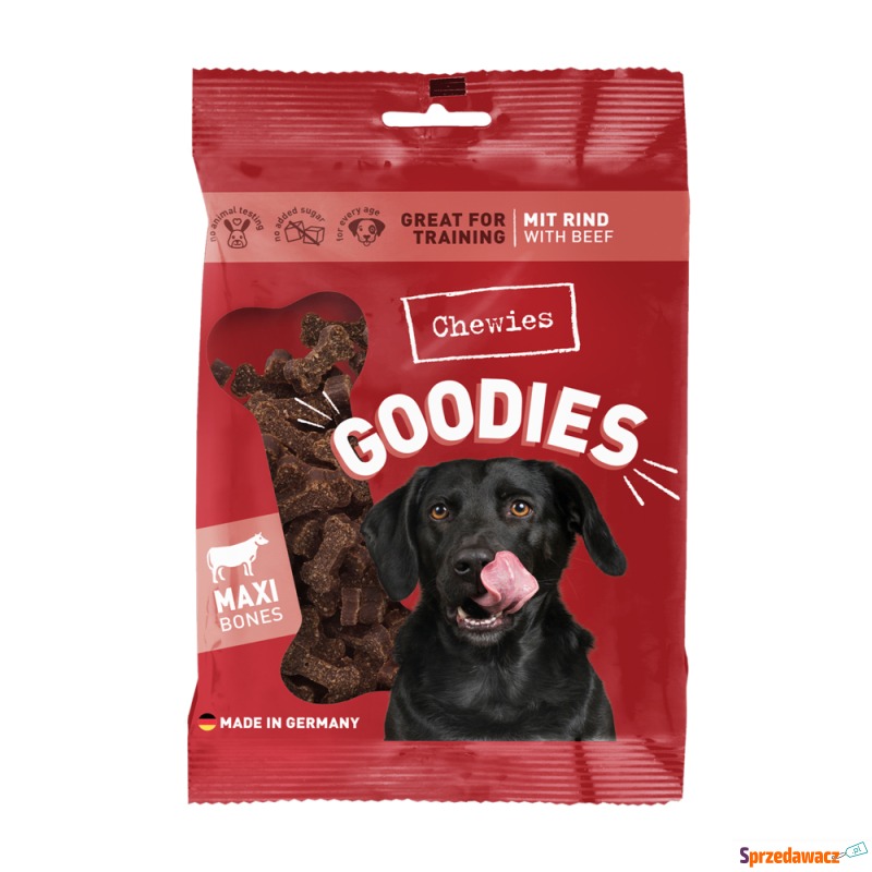 Chewies Goodies - Wołowina, 200 g - Przysmaki dla psów - Konin