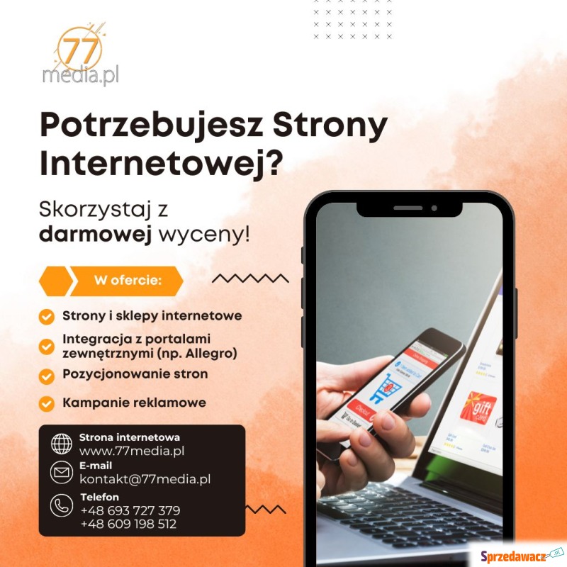 Twoja nowa strona internetowa czeka-Darmowa wycena... - Reklama, marketing - Wrocław