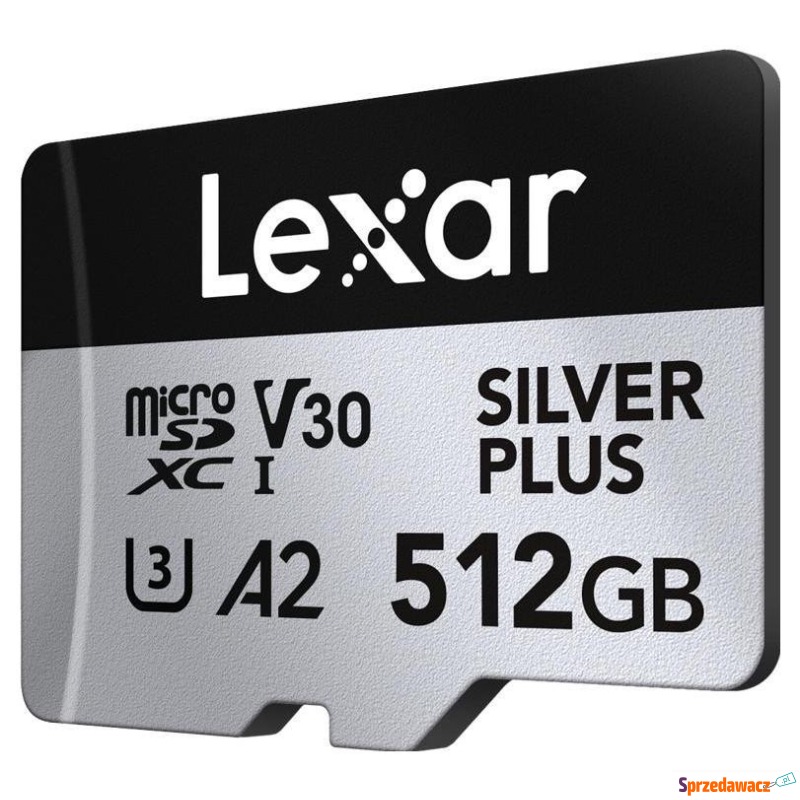 Lexar 512GB microSDXC Professional SILVER Plus... - Karty pamięci, czytniki,... - Starachowice