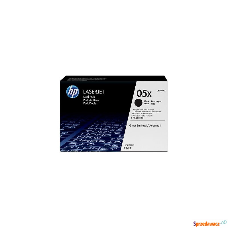 Toner Oryginalny HP 05X (CE505X)...