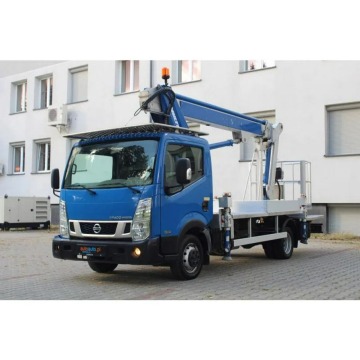 Nissan CABSTAR - Bezwypadkowy! Min przebieg! Wys robocza 20,1m! Wyciąg boczny 12,6m!
