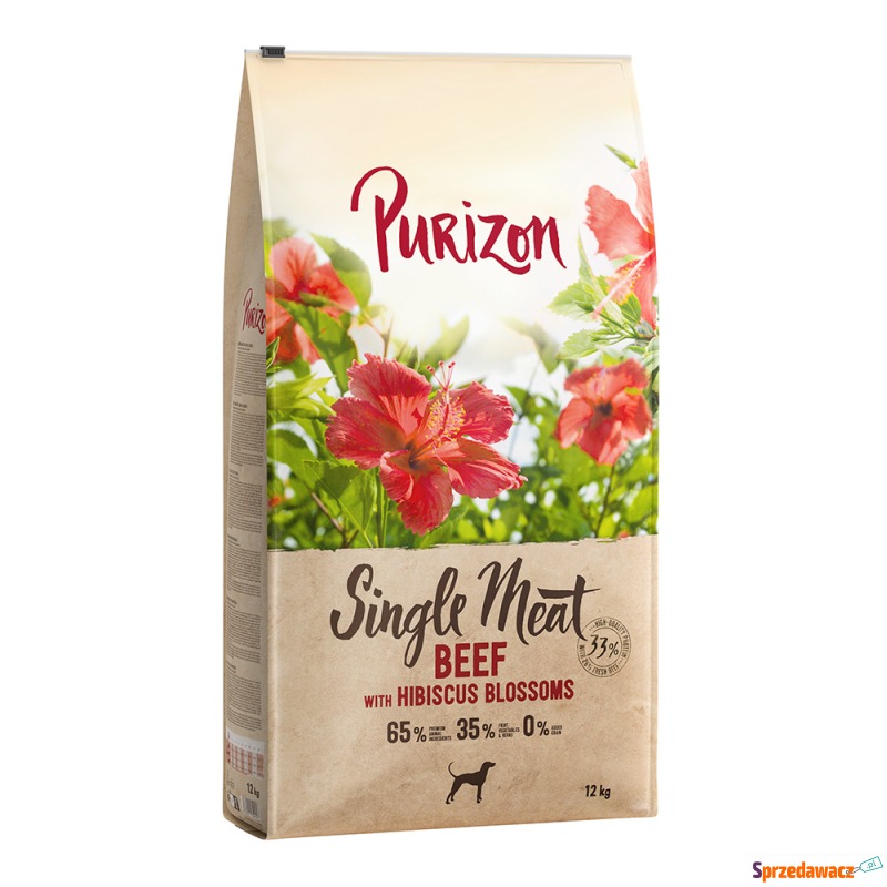 Dwupak Purizon, 2 x 12 kg - Single Meat Adult,... - Karmy dla psów - Bydgoszcz