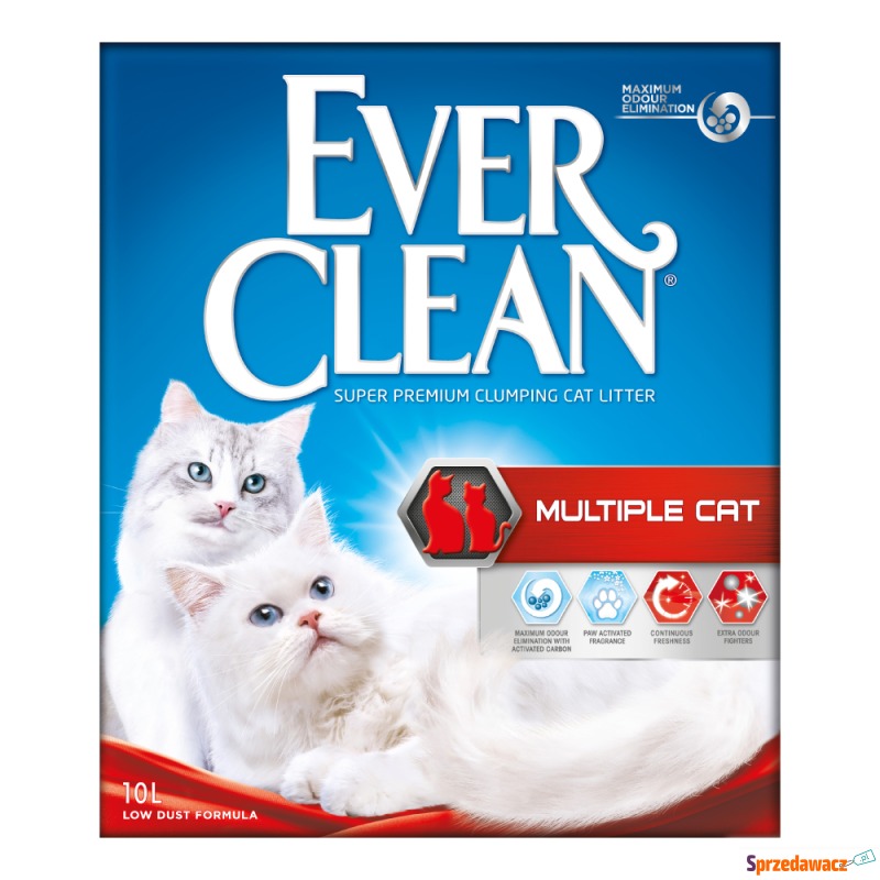 Ever Clean® Multiple Cat, żwirek zbrylający s... - Żwirki do kuwety - Piła