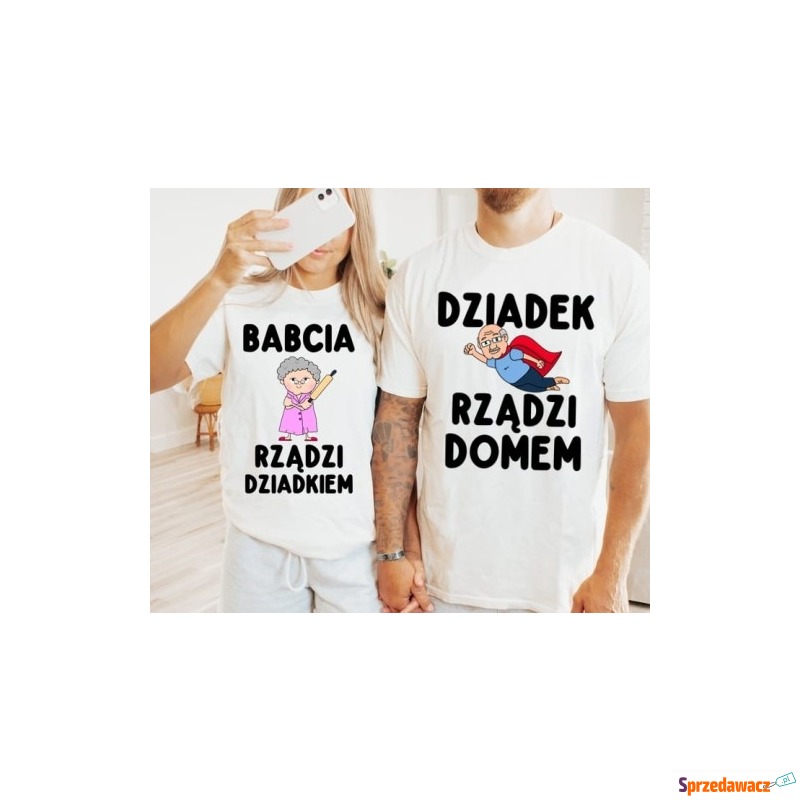 ZESTAW KOSZULEK DLA BABCI I DZIADKA...