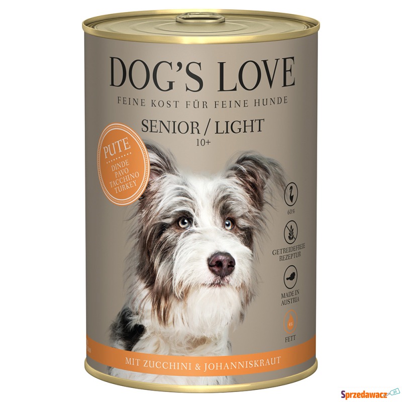 Dog´s Love Senior/Light -  6 x...