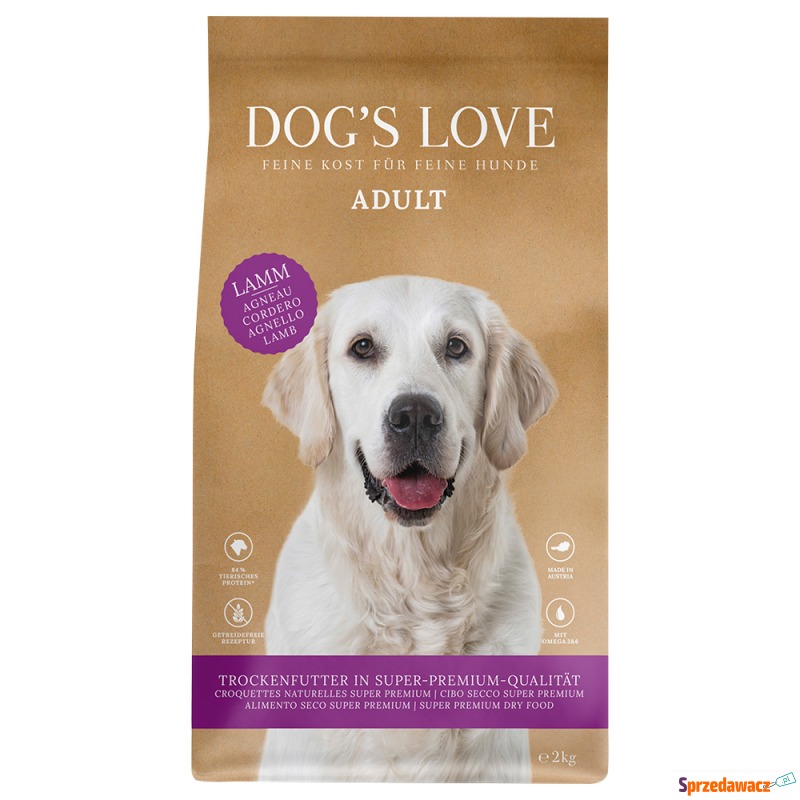 Dog´s Love Adult, jagnięcina -...