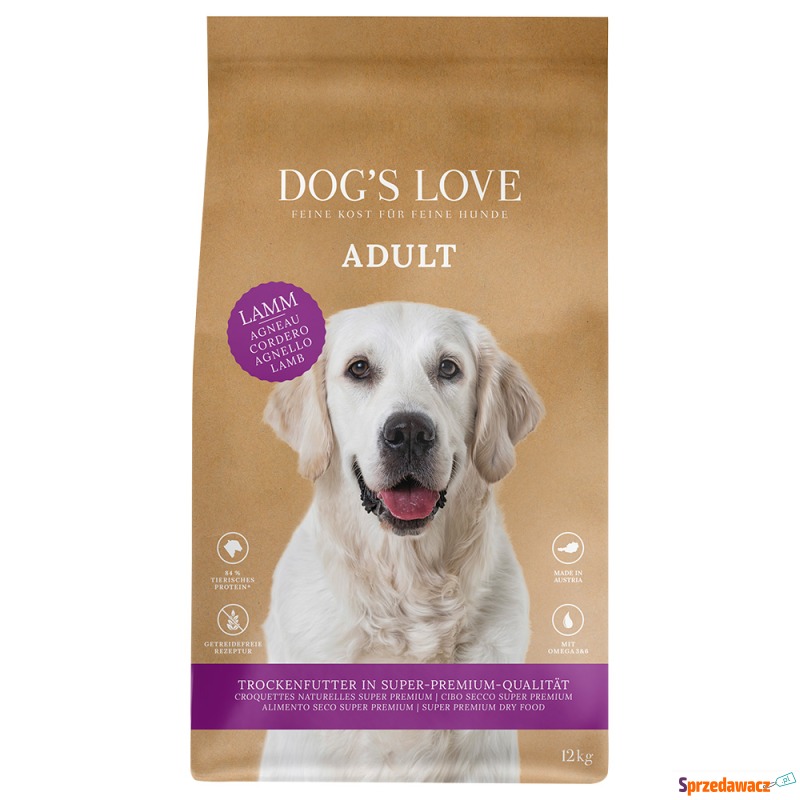 Dog´s Love Adult, jagnięcina -...
