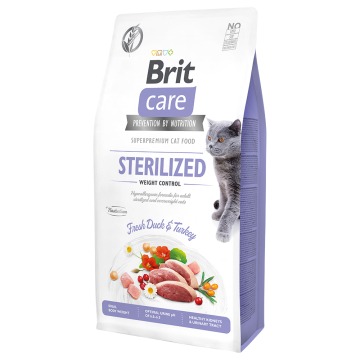 Brit Care Grain-Free Sterilized Weight Control - 2 x 7 kg