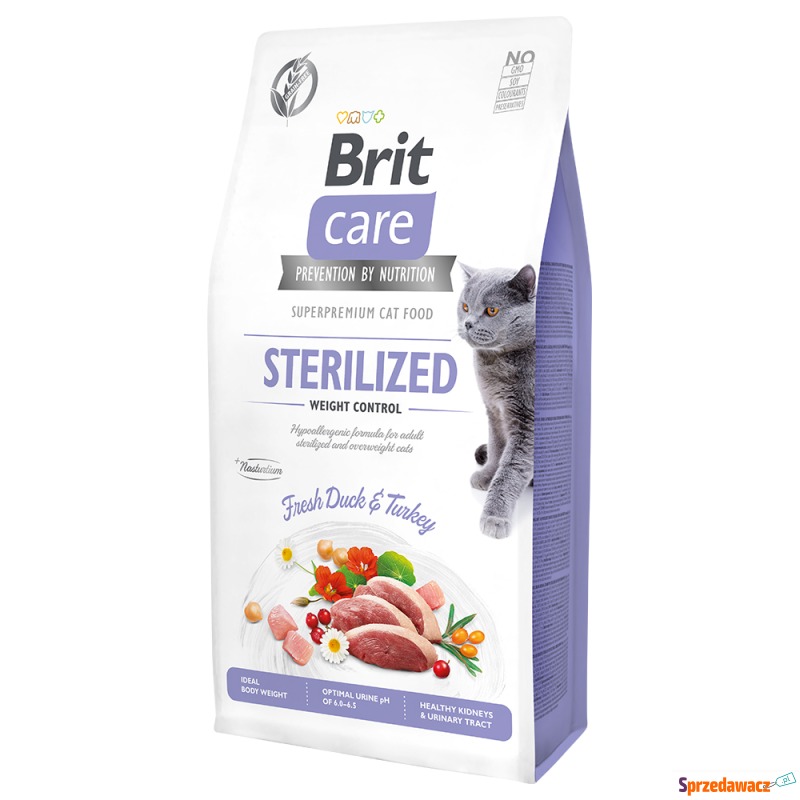 Brit Care Grain-Free Sterilized Weight Control... - Karmy dla kotów - Bytom