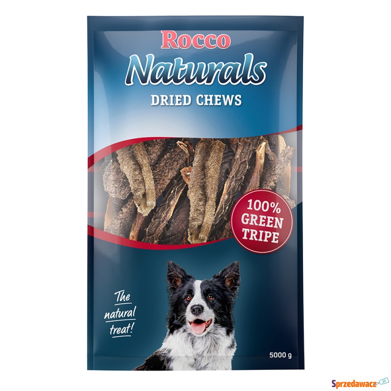 Rocco żwacze wołowe, zielone - 5000 g - Przysmaki dla psów - Kętrzyn