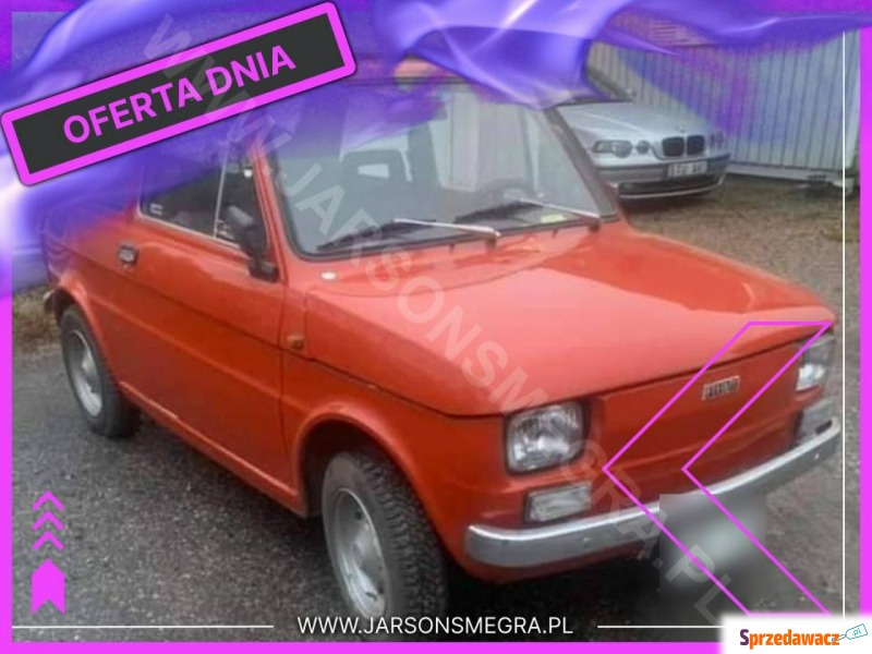 Fiat 126  Sedan/Limuzyna 1975,  0.6 benzyna - Na sprzedaż za 32 000 zł - Skoczów