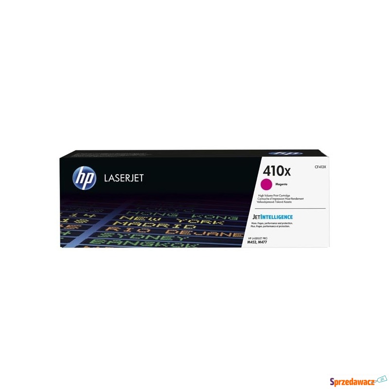 Oryginalny toner HP 410X XL purpurowy (CF413X) - Tusze, tonery - Mielec