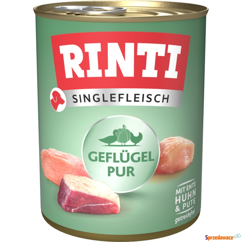 Megapakiet RINTI Singlefleisch, 24 x 800 g -... - Karmy dla psów - Radom