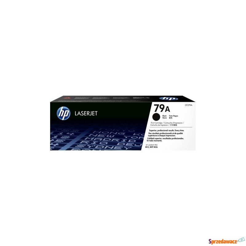 Oryginalny toner HP 79A czarny (CF279A) - Tusze, tonery - Gdańsk