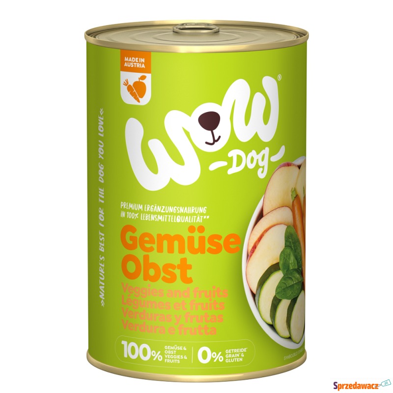 WOW Pur, 6 x 400 g - 100% warzywa...