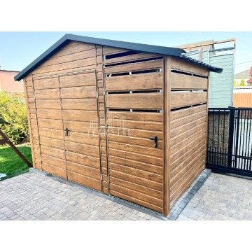 Schowek domek ogrodowy 2x2m + wiata 1m brama... - Altany, domki, namioty - Tczew - zdjęcie 2