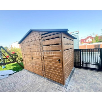 Schowek domek ogrodowy 2x2m + wiata 1m brama... - Altany, domki, namioty - Tczew - zdjęcie 3