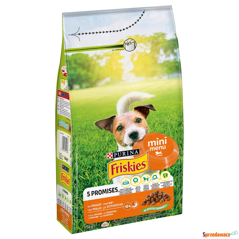 Purina FRISKIES Mini, z kurczakiem...