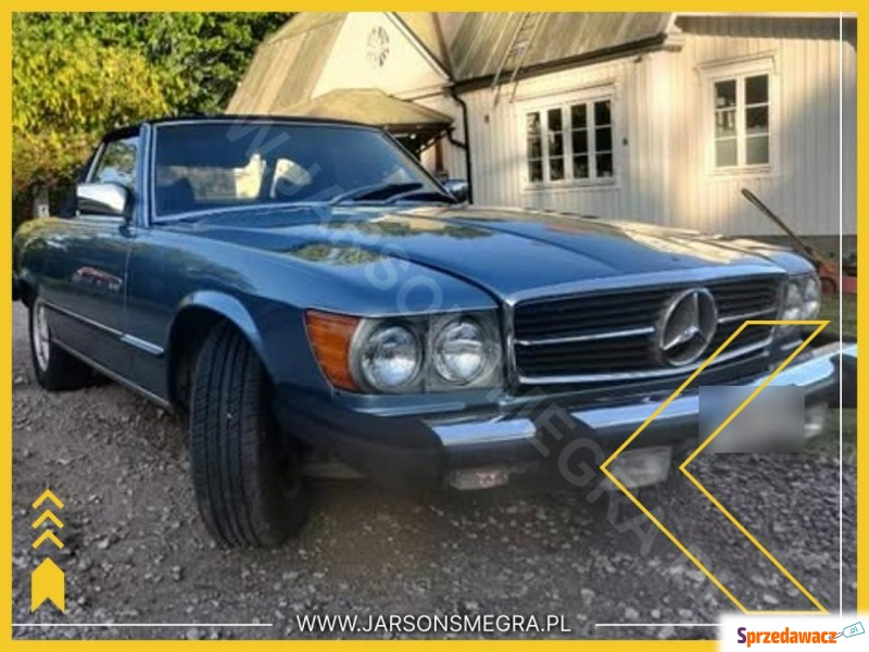 Mercedes - Benz SL-klasa  Kabriolet 1979,  4.5 benzyna, automat - Na sprzedaż za 40 100 zł - Skoczów