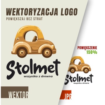 Wektoryzacja logo grafik zmiana jpg bitmapa r... - Ulotki reklamowe - Warszawa - zdjęcie 6