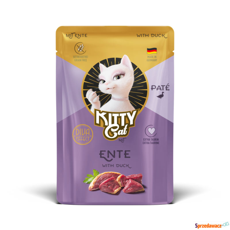 KITTY Cat Paté 6 x 85 g - Kaczka