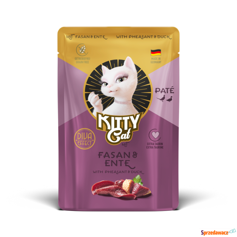 KITTY Cat Paté 6 x 85 g - Bażant...