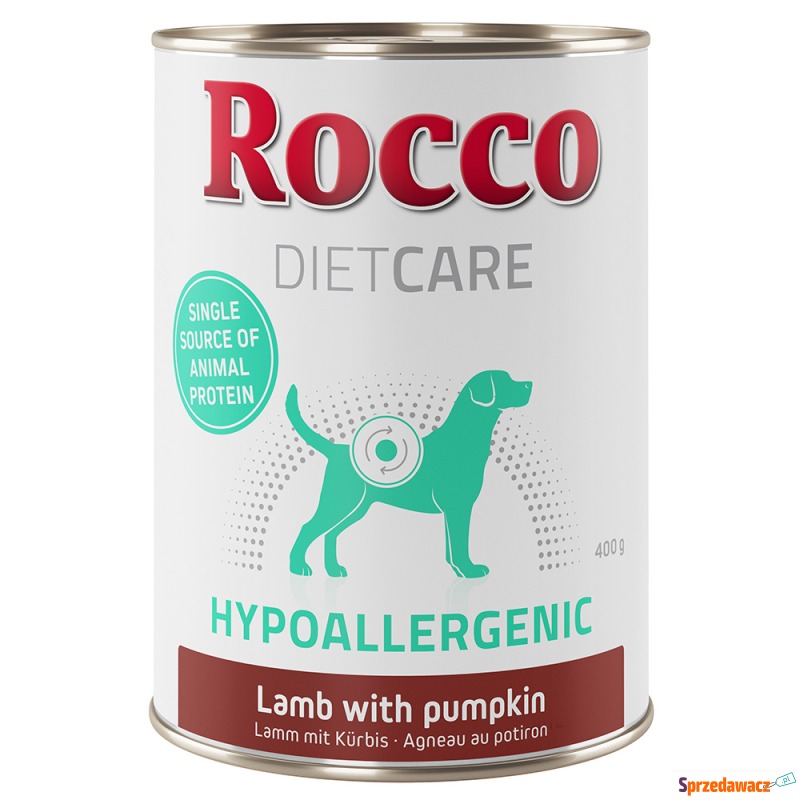 Rocco Diet Care Hypoallergen, jagnięcina 6 x 400... - Karmy dla psów - Gorzów Wielkopolski
