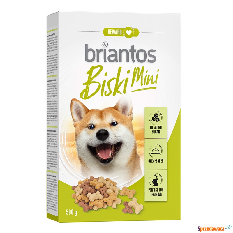 Briantos Biski Mini - 2 x 500 g - Przysmaki dla psów - Łódź