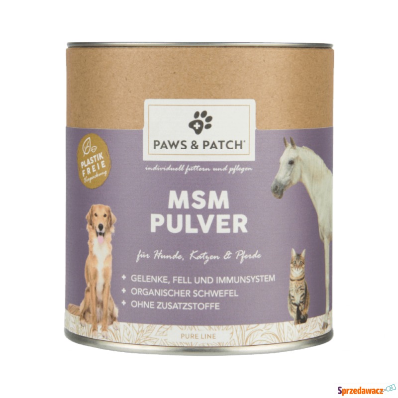 PAWS & PATCH MSM Pulver, siarka organiczna w... - Akcesoria dla psów - Gdańsk