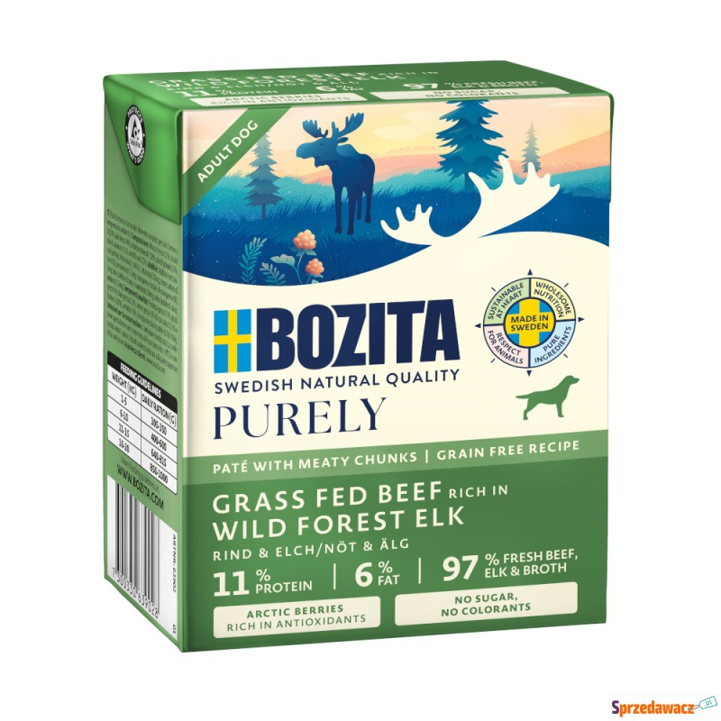 Bozita Purely Paté 6 x 370 g -...