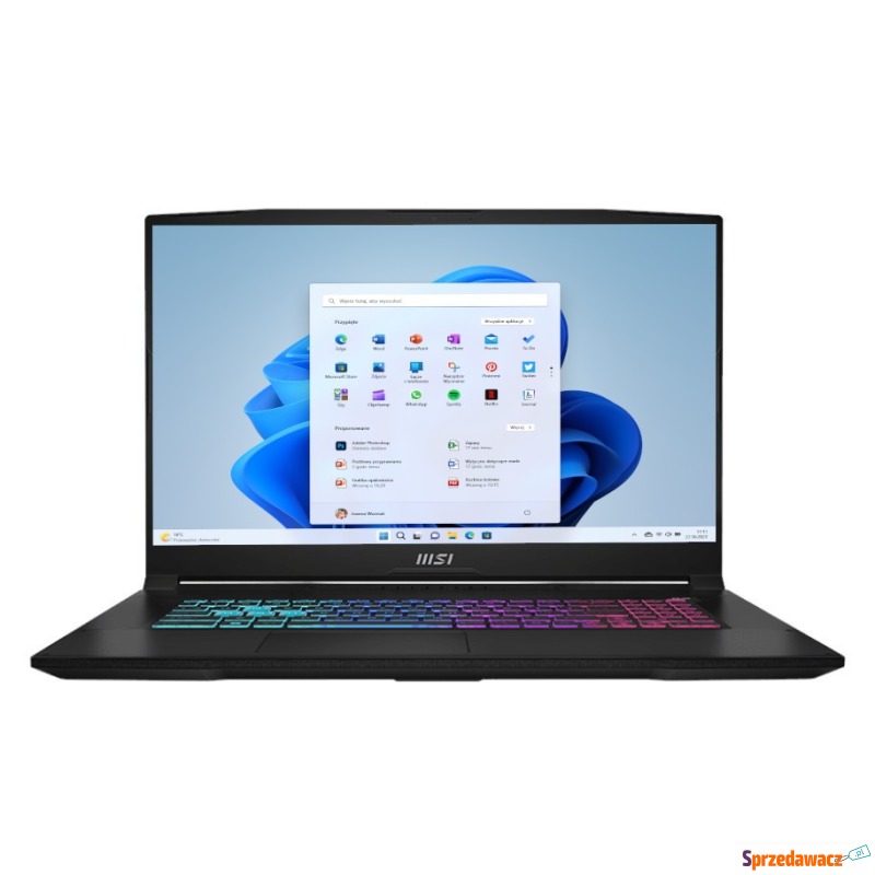MSI Katana A17 AI B8VF-1004XPL - Ryzen 7 8845HS... - Laptopy - Radomsko