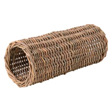 Trixie tunel wiklinowy dla małych zwierząt - Ø 10 x 25 cm