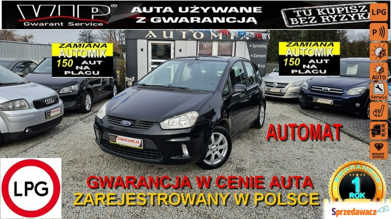 Ford Focus C-MAX  Minivan/Van 2008,  2.0 benzyna+LPG - Na sprzedaż za 16 900 zł - Świdnica