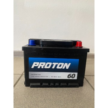 Akumulator 60Ah 480A EN  Proton Darmowa wymiana... - Akumulatory - Zduńska Wola - zdjęcie 1