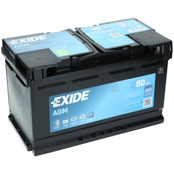 Akumulator 80Ah 800A (EN) Exide AGM  Darmowa... - Akumulatory - Zduńska Wola - zdjęcie 1