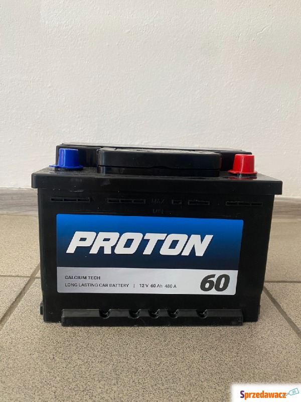 Akumulator 60Ah 480A EN  Proton Darmowa wymiana... - Akumulatory - Zduńska Wola