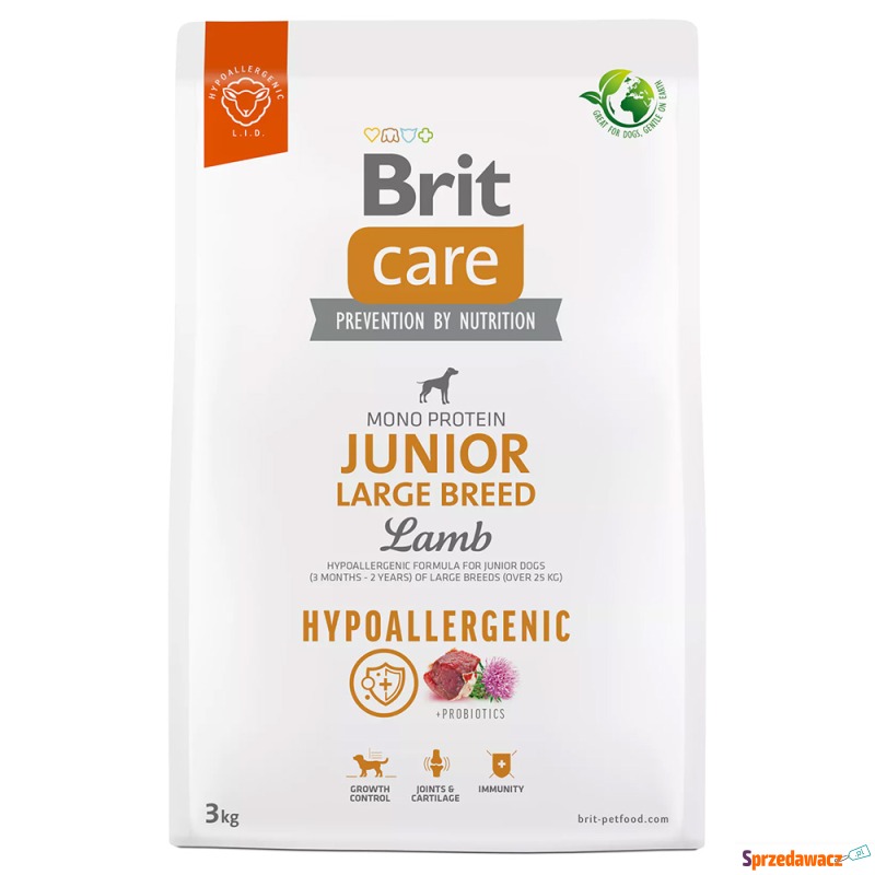 Brit Care Dog Hypoallergenic Junior Large Breed,... - Karmy dla psów - Konin