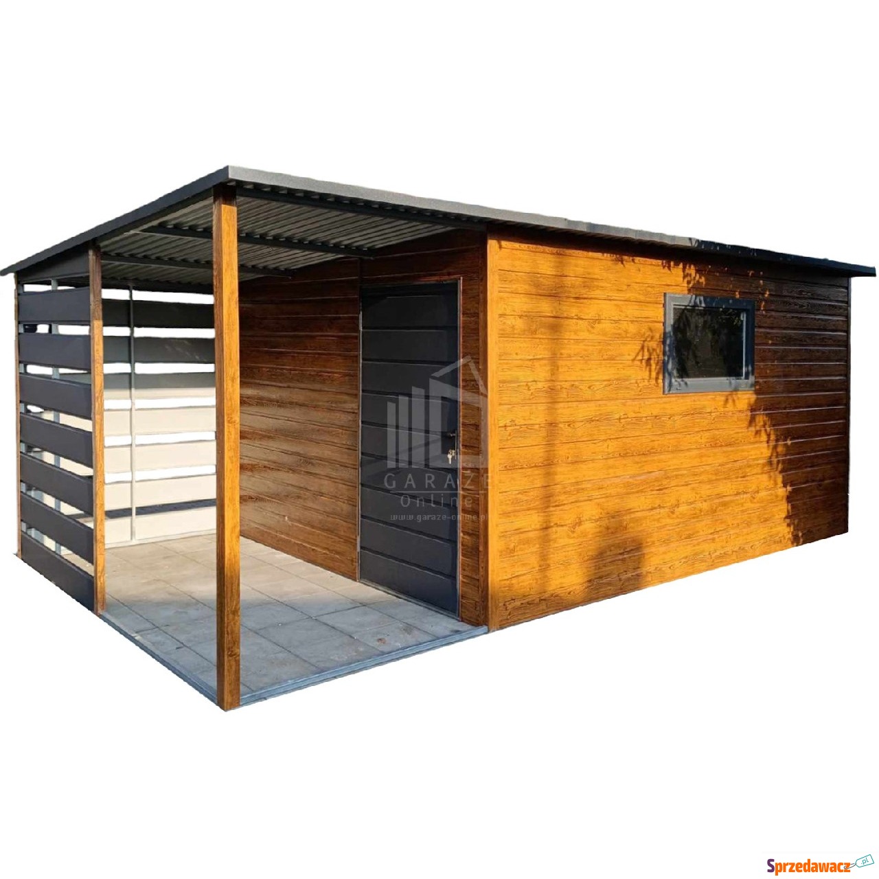 Schowek domek ogrodowy 3,5x3m +...