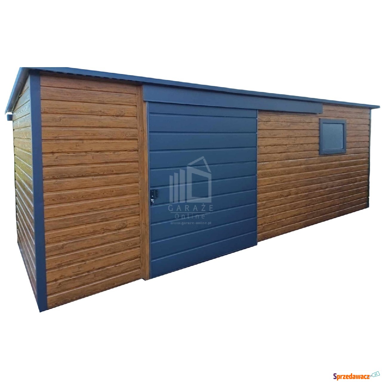 Schowek domek ogrodowy 5x2,5m Drzwi...