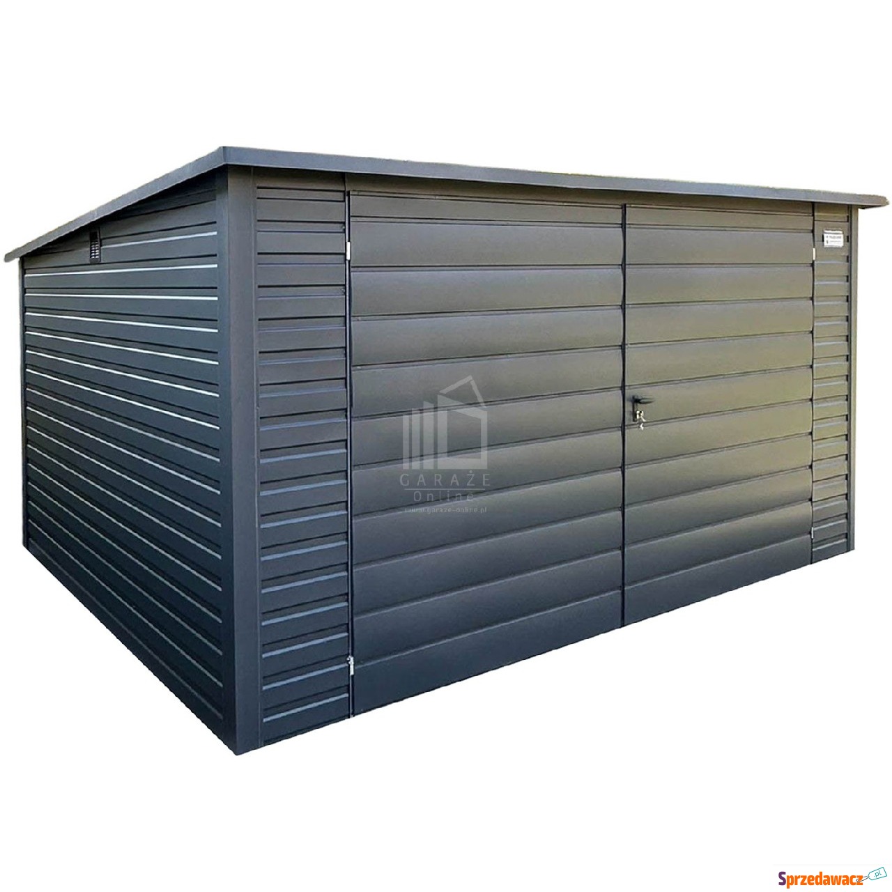 Schowek Domek ogrodowy 4x3m Brama...
