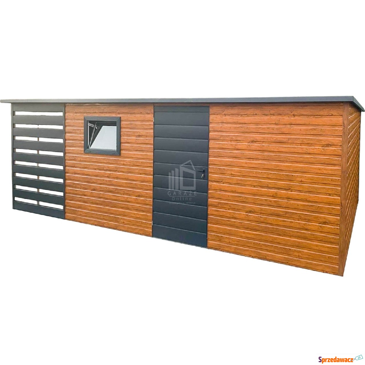 Schowek Domek ogrodowy 5x3,5m +...