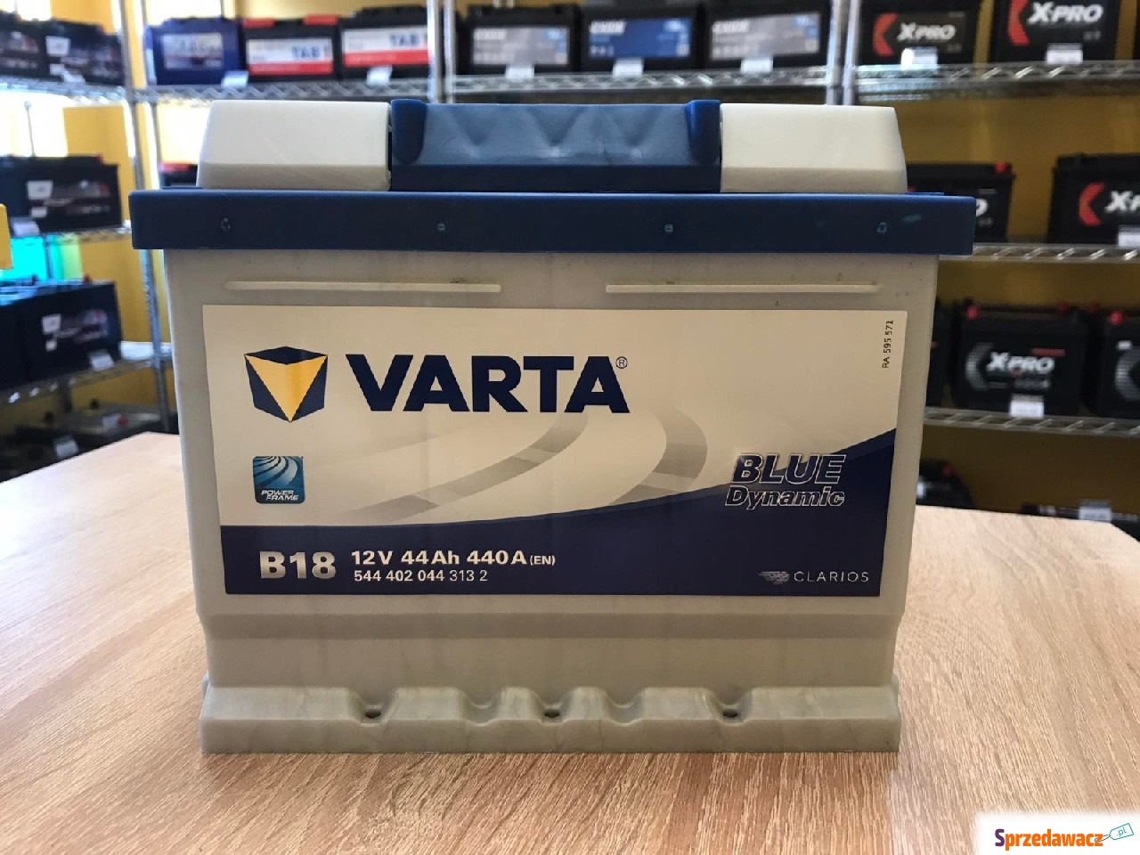 Akumulator 44Ah 440A EN Varta Blue...