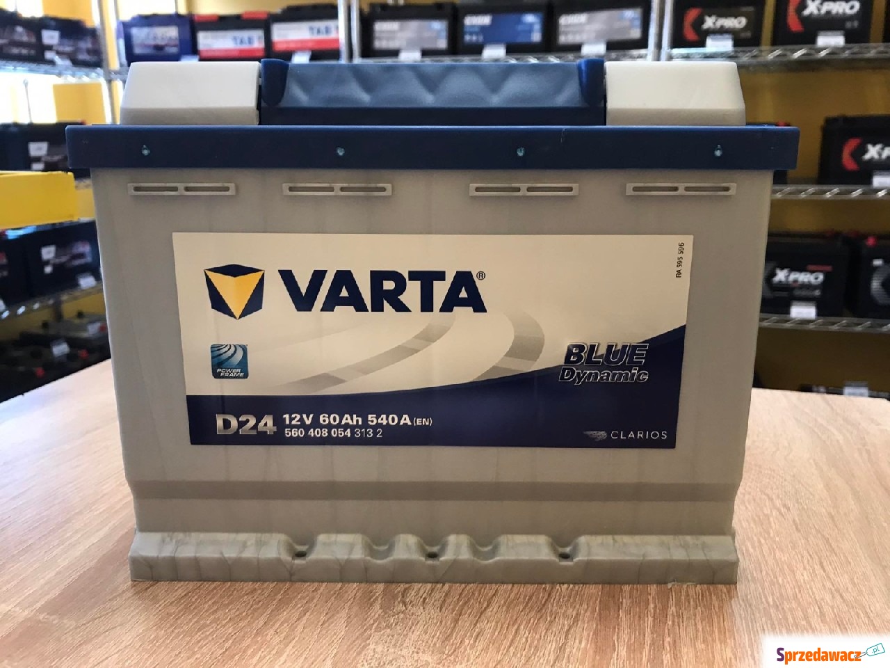 Akumulator 60Ah 540A EN Varta Blue...