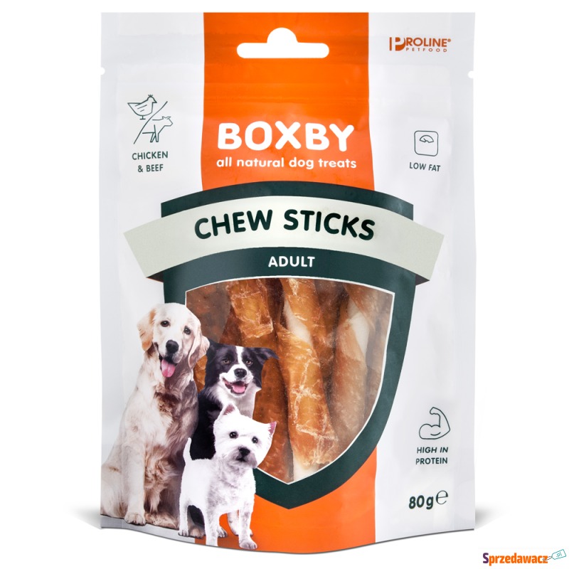 Pałeczki do żucia Boxby z kurc...