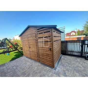 Schowek Domek Ogrodowy 2,5x2m + wiata 1x2 drzwi... - Altany, domki, namioty - Kłodzko - zdjęcie 3